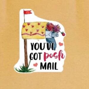 You've Got Posh Mail Stickers, Set of 50